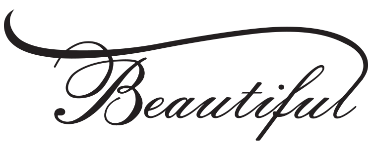 Beautiful Logo - Black
